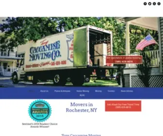 Caccamisemoving.com(Movers in Rochester) Screenshot