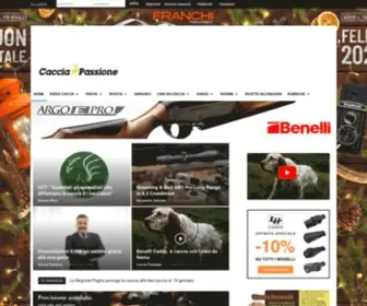 Cacciapassione.com(Caccia Passione) Screenshot