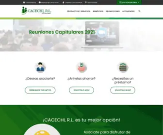 Cacechirl.com(CACECHI, R.L) Screenshot