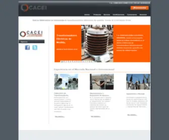 Cacei.com.ve(CACEI) Screenshot