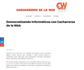 Cacharrerosdelaweb.com(Democratizando) Screenshot