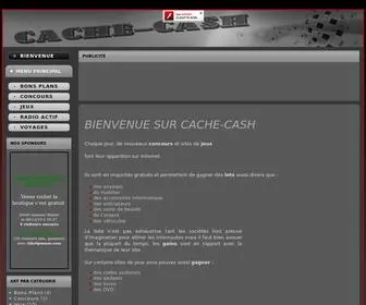 Cache-Cash.net(Concours) Screenshot