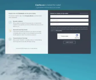 Cache.co(Cache) Screenshot