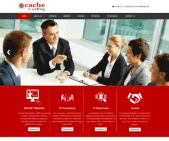 Cacheitstaffing.com(Tradition of Excellence) Screenshot