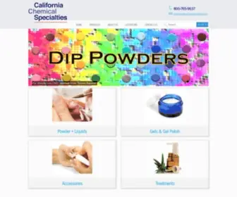 Cachemspecialty.com(Supplier of Quality Acrylic Nail Powders) Screenshot