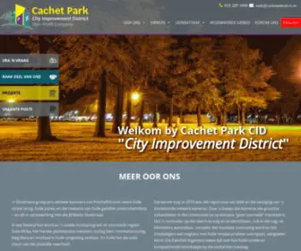 Cachetparkcid.co.za(City Improvement District) Screenshot