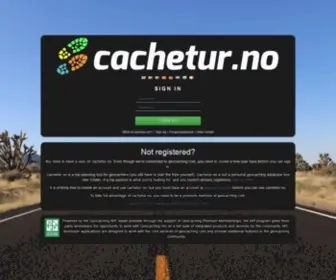 Cachetur.no(Geocaching) Screenshot