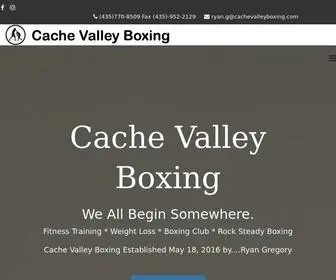 Cachevalleyboxing.com(Cache Valley Boxing) Screenshot