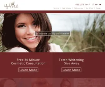 Cachevalleydentist.com(Dentists Logan Utah) Screenshot