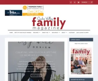 Cachevalleyfamilymagazine.com(Cache Valley Family Magazine) Screenshot
