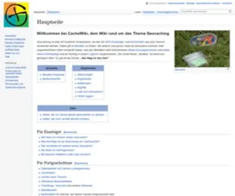 Cachewiki.de(Cachewiki) Screenshot