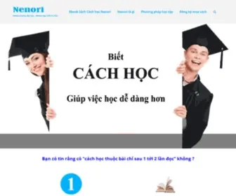 Cachhocnenori.com(#1 Cách học Nenori) Screenshot
