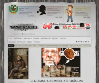 Cachimbos.org(O Maior Portal de Cachimbo da Língua Portuguesa) Screenshot