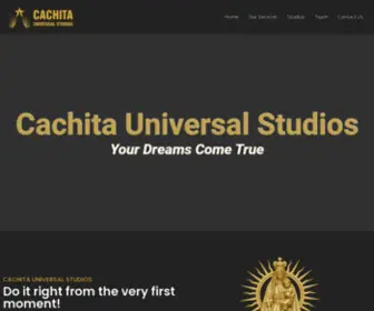Cachitauniversalstudios.com(Movie and TV productions studios) Screenshot