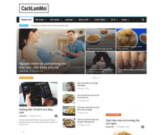 Cachlammoi.com(Hướng) Screenshot