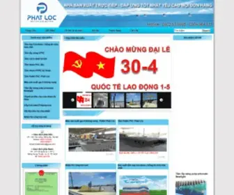 Cachnhietphatloc.com(Sản xuất và phân phối) Screenshot