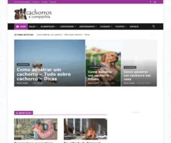 Cachorrosecompanhia.com(Cachorros e Companhia) Screenshot