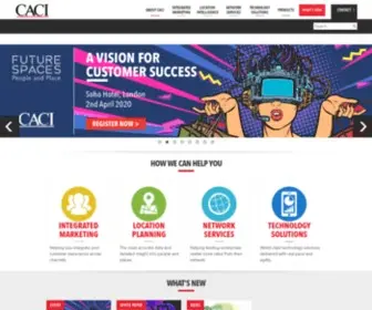 Caci.co.uk(Business Consultancy) Screenshot