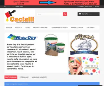 Caciallishop.it(Cacialli shop) Screenshot