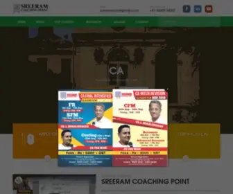 Caclasses.net(SREERAM COACHING POINT) Screenshot