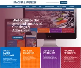 Cacoatings.com(Industrial coatings from Coatings & Adhesives) Screenshot