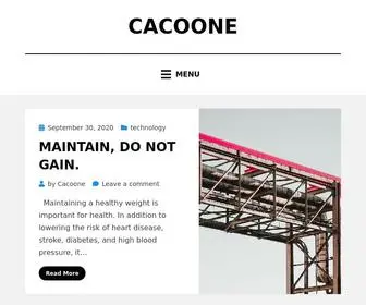 Cacoone.com(Cacoone) Screenshot