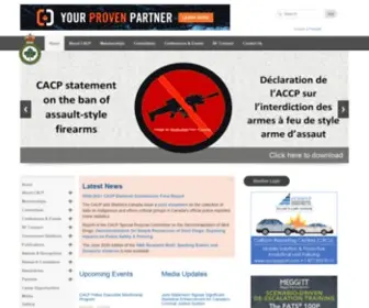 Cacp.ca(Home) Screenshot