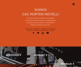 CacPorternovelli.com(CAC Porter Novelli) Screenshot