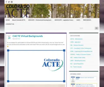 Cacte.org(CACTE) Screenshot