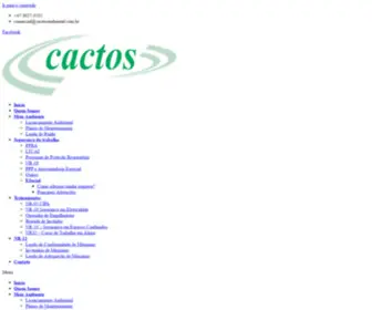 Cactosambiental.com.br(Cactos Ambiental) Screenshot