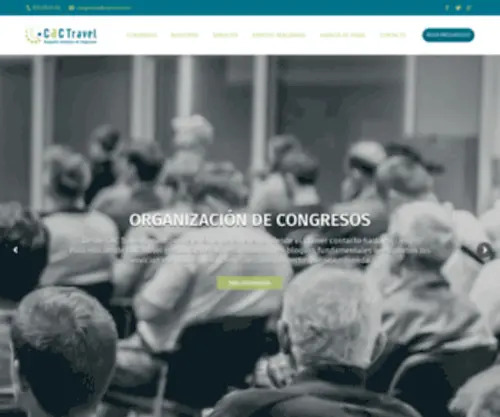 Cactravel.es(Compañía Andaluza de Congresos) Screenshot