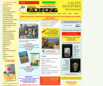 Cactus-Aventures.com(Index) Screenshot
