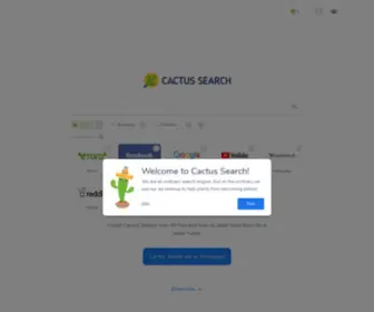 Cactus-Search.com(Every your search with Cactus Search) Screenshot