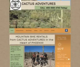 Cactusadventures.com(Cactus Adventures Phoenix Arizona) Screenshot