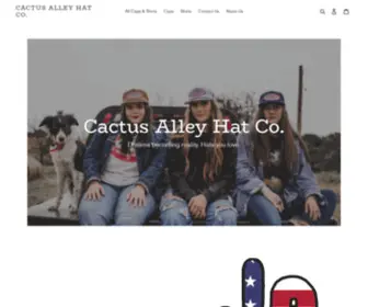 Cactusalleyhatco.com(Cactus Alley Hat Co) Screenshot