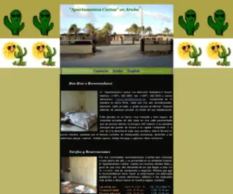 Cactusaruba.com(Apartamentos Cactus) Screenshot