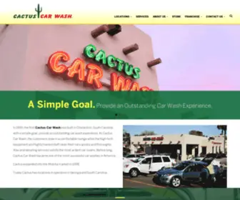 Cactuscarwash.net(Cactus Car Wash) Screenshot