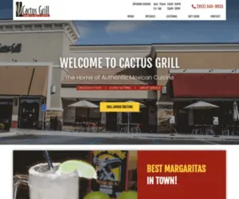 Cactusgrill.com(Cactus Grill) Screenshot