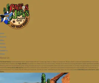 Cactusjacksoutlawgrill.com(Outlaw Grill) Screenshot