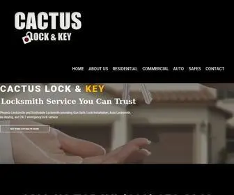 Cactuslockandkey.com(Cactus Lock & Key) Screenshot