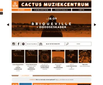 Cactusmusic.be(Cactusmusic) Screenshot