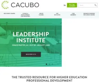 Cacubo.org(Home) Screenshot
