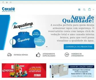 Caculemateriais.com.br(Caculé) Screenshot