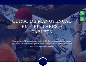 Cacursos.com.br(Escola de Manutenção em Smartphones) Screenshot