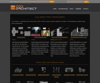 Cad-Architect.net(CAD Blocks) Screenshot