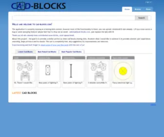 Cad-Blocks.com(Cad Blocks) Screenshot