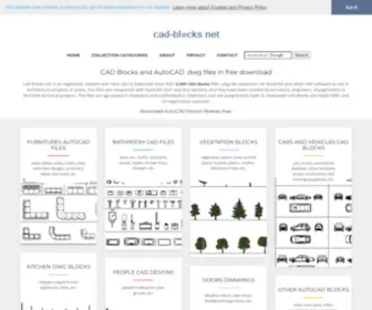 Cad-Blocks.net(CAD Blocks) Screenshot