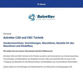 Cad-CNC-Technik.de(CAD CNC Technik) Screenshot