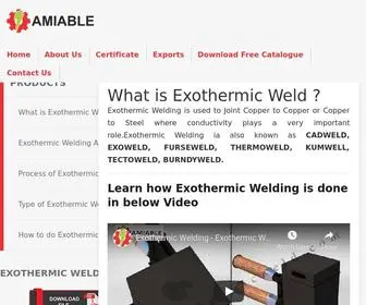 Cad-Welding.com(Cad Welding Manufacturer) Screenshot