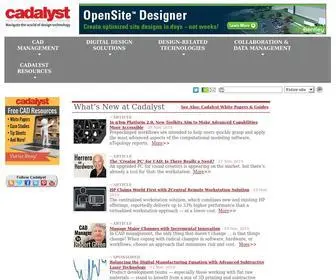 Cadalyst.com(Cadalyst) Screenshot